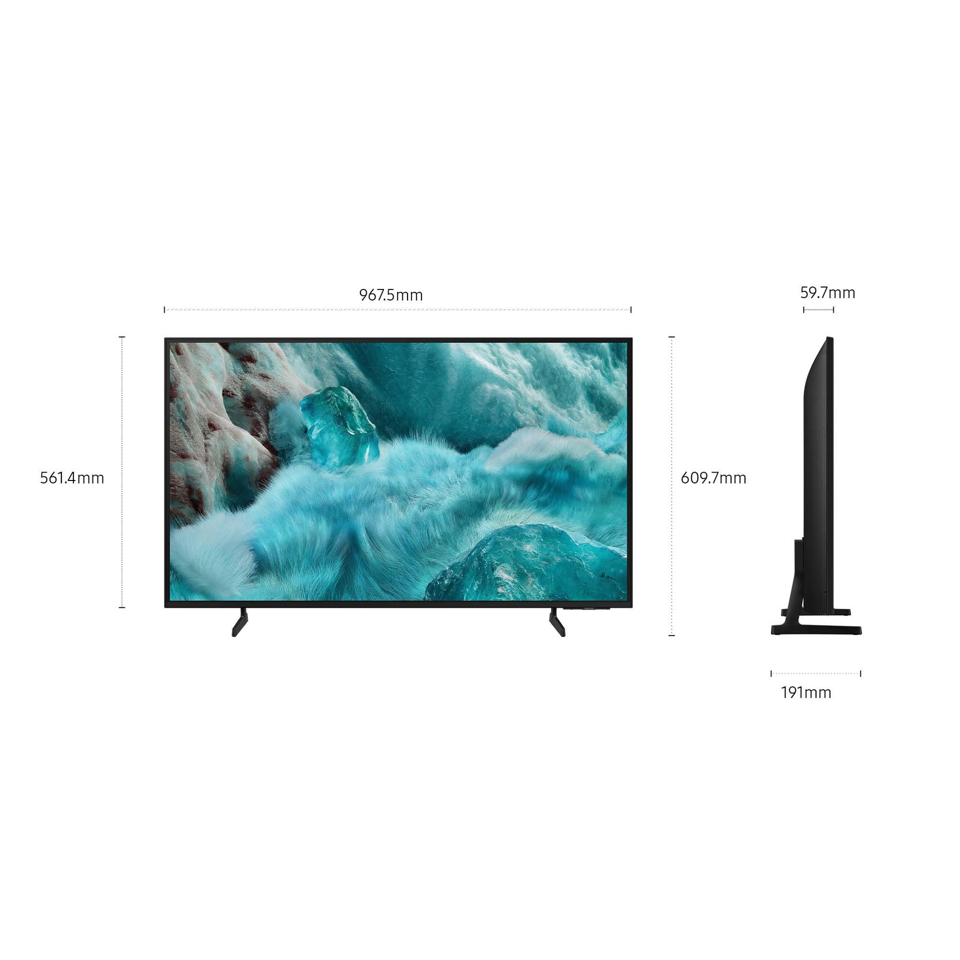55" QLED Q7F4 4K Vision AI Smart TV (2025) Black