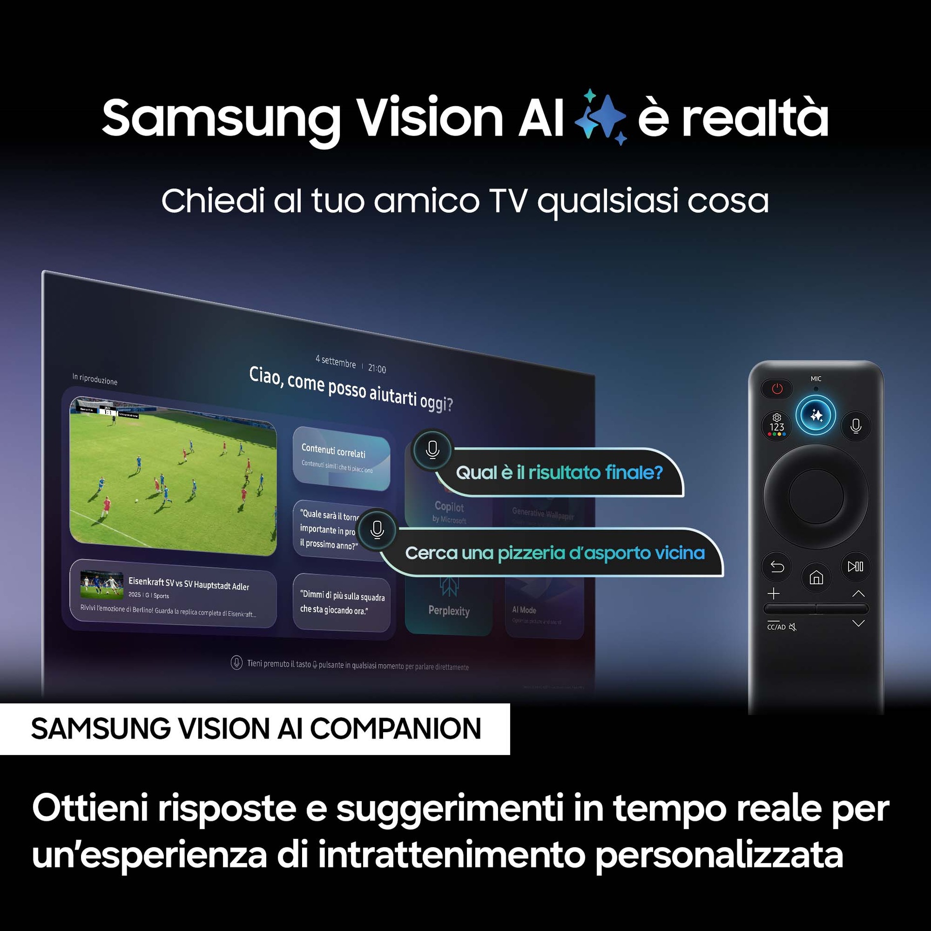 65" QLED Q7F 4K Vision AI Smart TV (2025) Black
