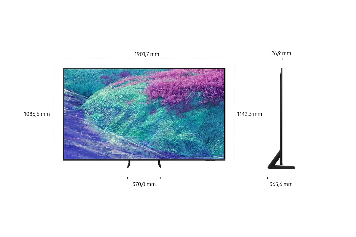 65" Neo QLED QN1EF 4K Vision AI Smart TV (2025) Black