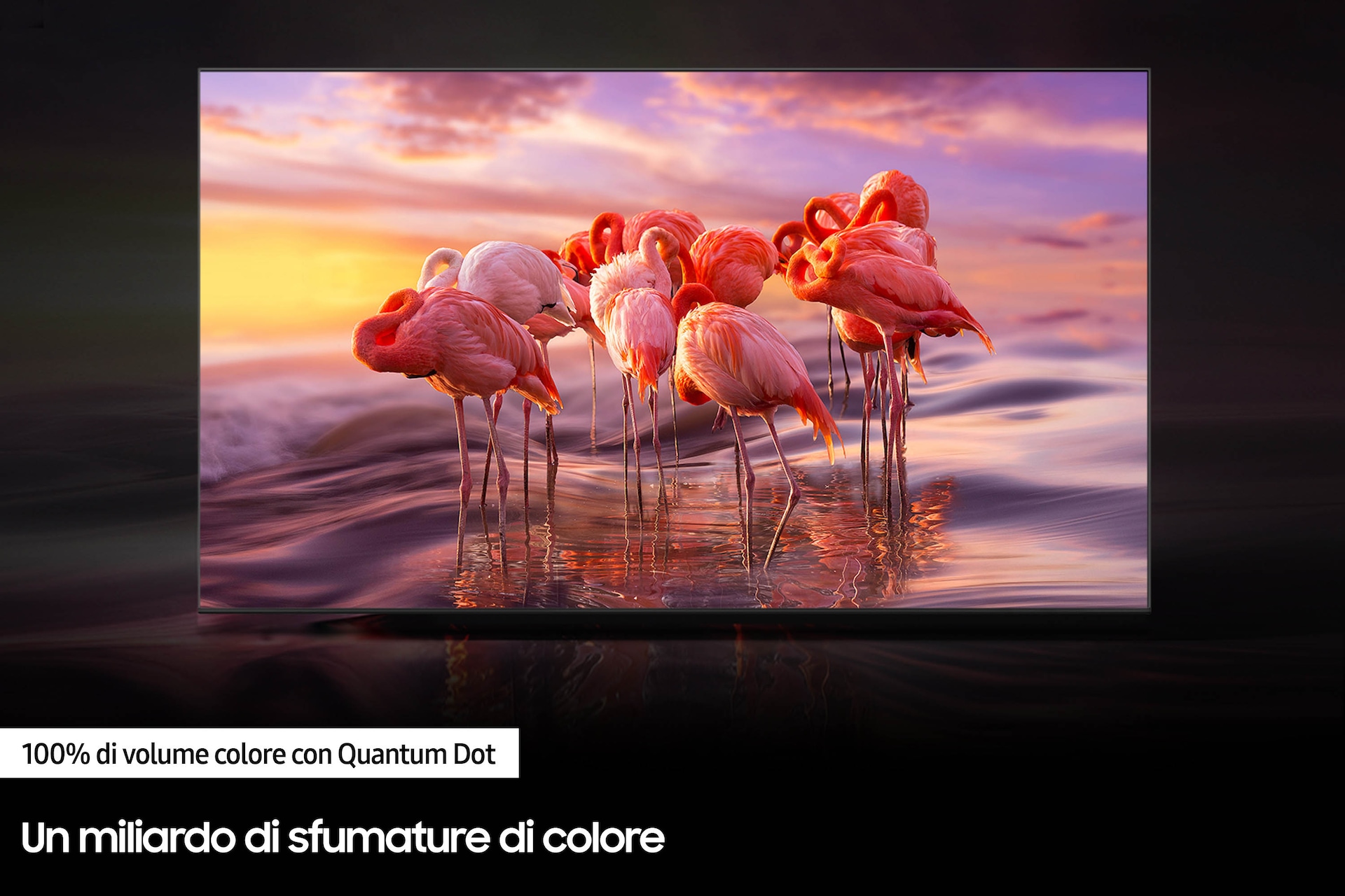 100% di volume colore con Quantum Dot