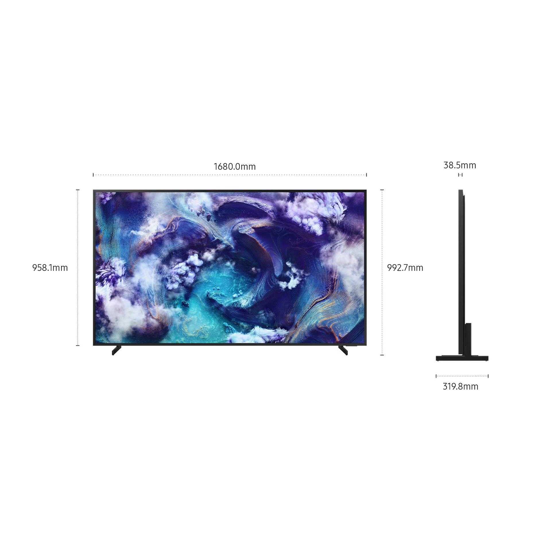 75" Neo QLED QN900F 8K Vision AI Smart TV (2025) Black