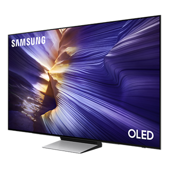 {size}" OLED S91F 4K Samsung Vision AI Smart TV (2025) R-Perspective2 Black 