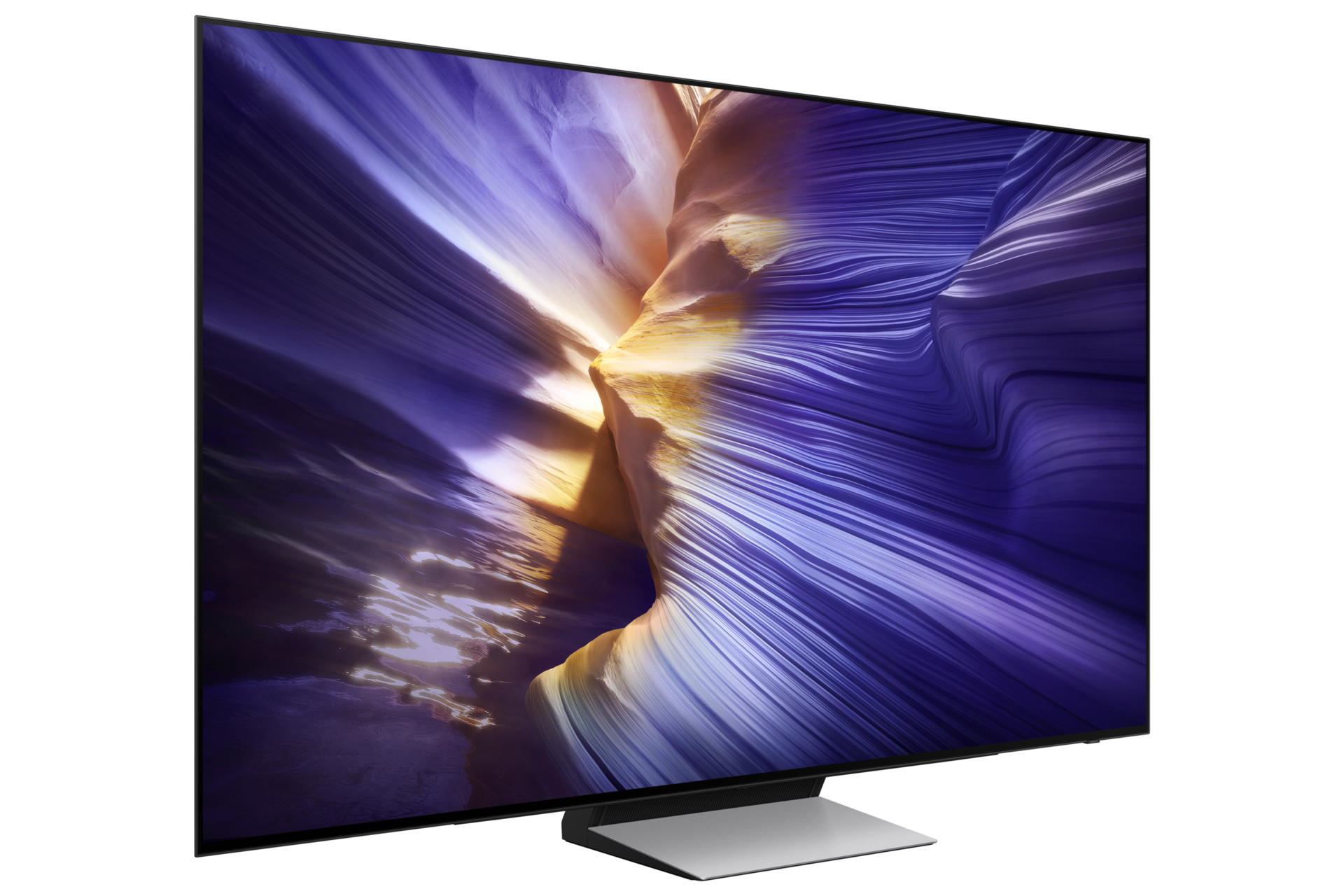 {size}" OLED S91F 4K Samsung Vision AI Smart TV (2025) L-Perspective1 Black 