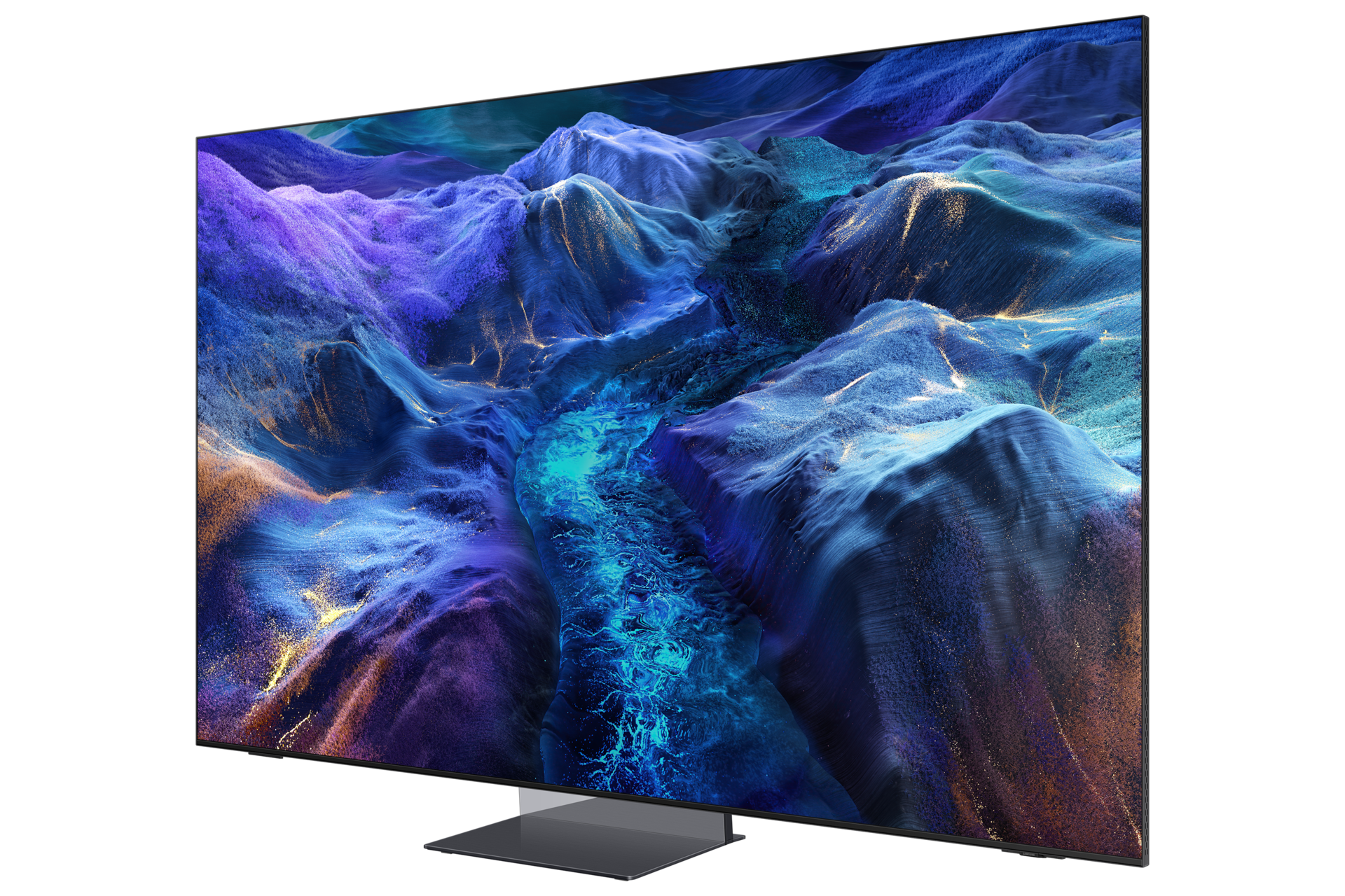 {size}" Neo QLED QN990H 8K Samsung Vision AI Smart TV (2026) R-Perspective Graphite 