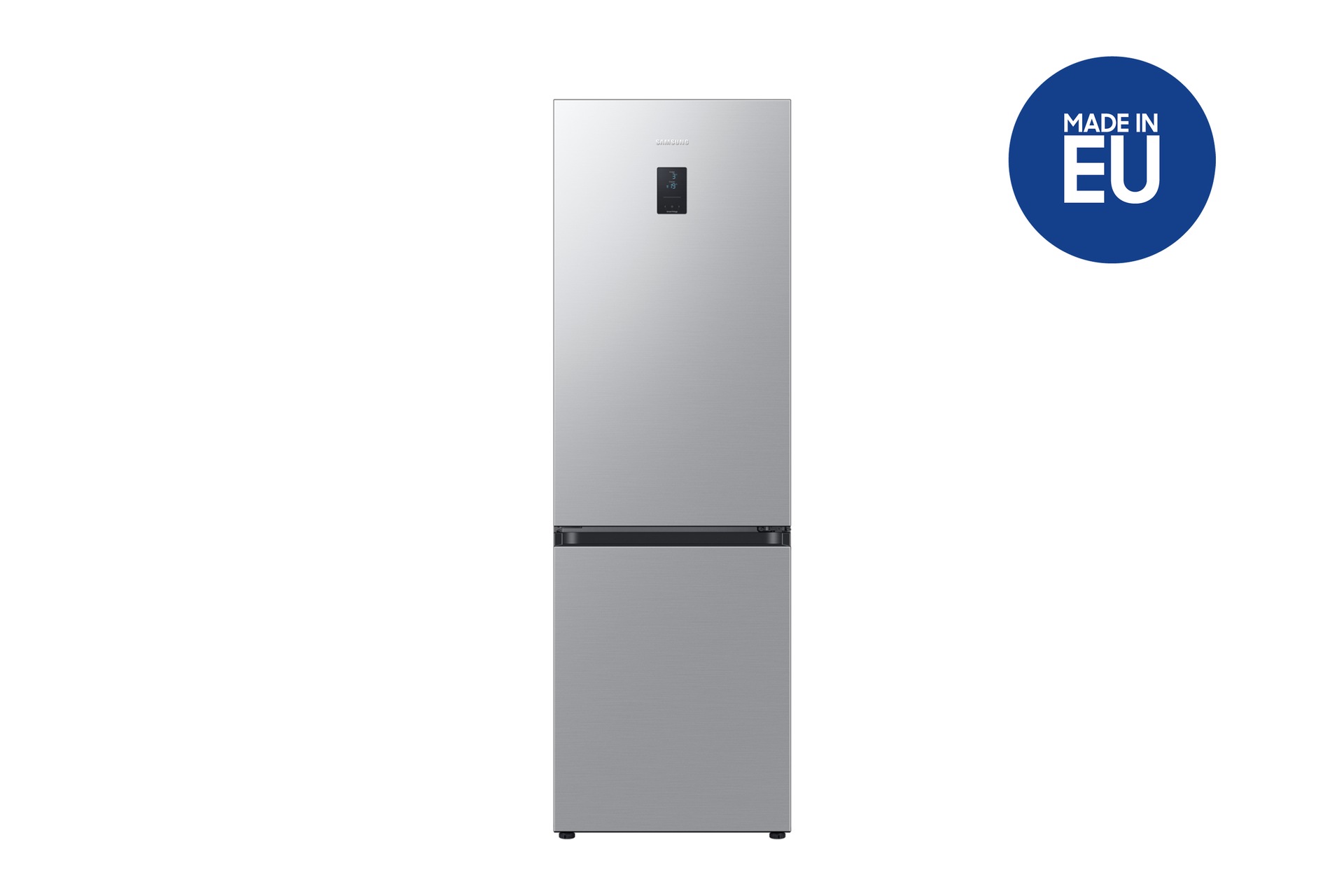 Frigorifero Combinato Samsung EcoFlex AI 1.85m 344L RB34C672DSA Silver Inox