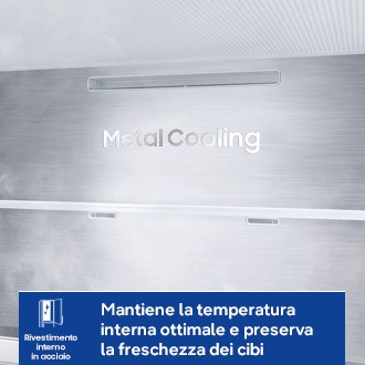 Frigorifero Combinato Samsung Bespoke AI 2m 387L RB38C7B5BS9/EF Silver