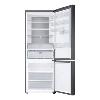 Frigorifero Combinato Samsung FIRST 75 AI largo 75cm Total No Frost 538L RB53DG706AB1EF Front-Open Black Doi 