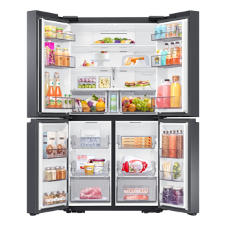 front-open-with-food Black