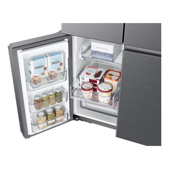 freezer-sliding-shelf-detail Silver