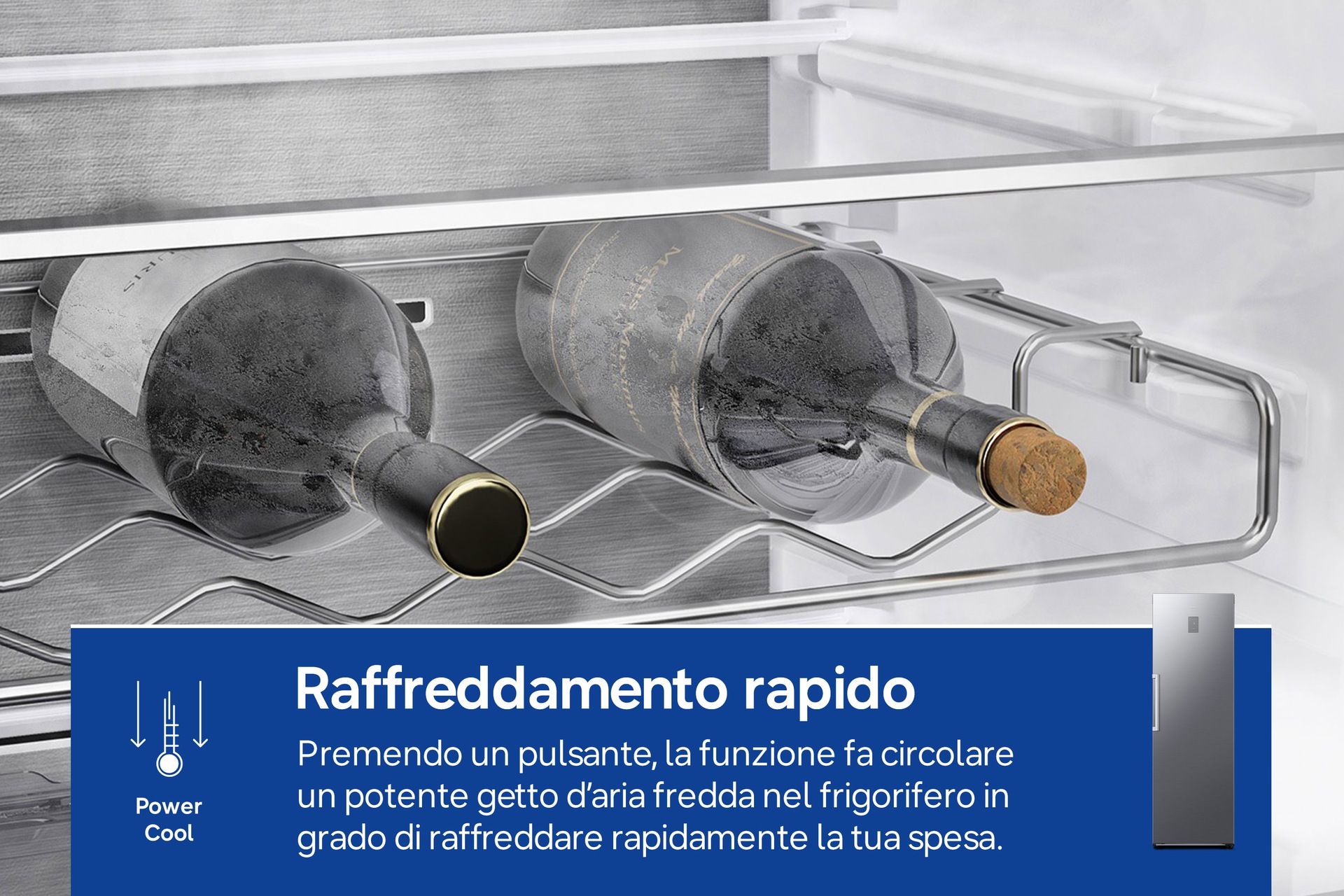 Frigorifero Monoporta Samsung Serie Bespoke AI 387L RR70H39CCTEF Silver