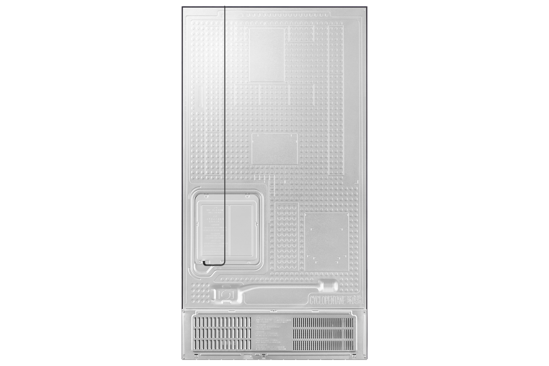 RS4000DC Side by Side with Large Capacity RS57DG400EM9EF Back Black 