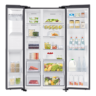 front-open-with-food Black