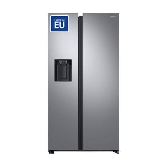 Side by Side Serie 8000 RS68N8242SL Silver