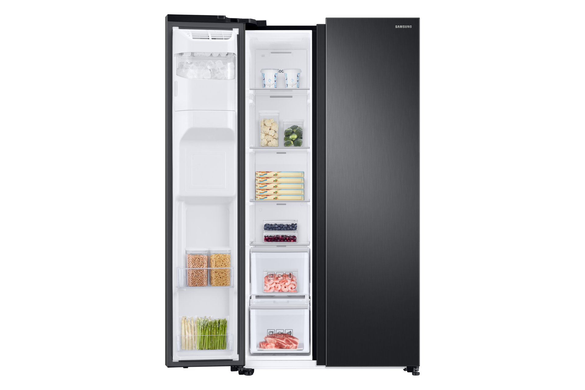 front-left-door-open-with-food black