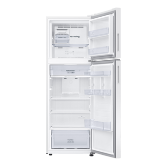 Frigorifero Doppia Porta Samsung EcoFlex AI 305L RT31CG5624S9 Front-Open-Without-Food White 
