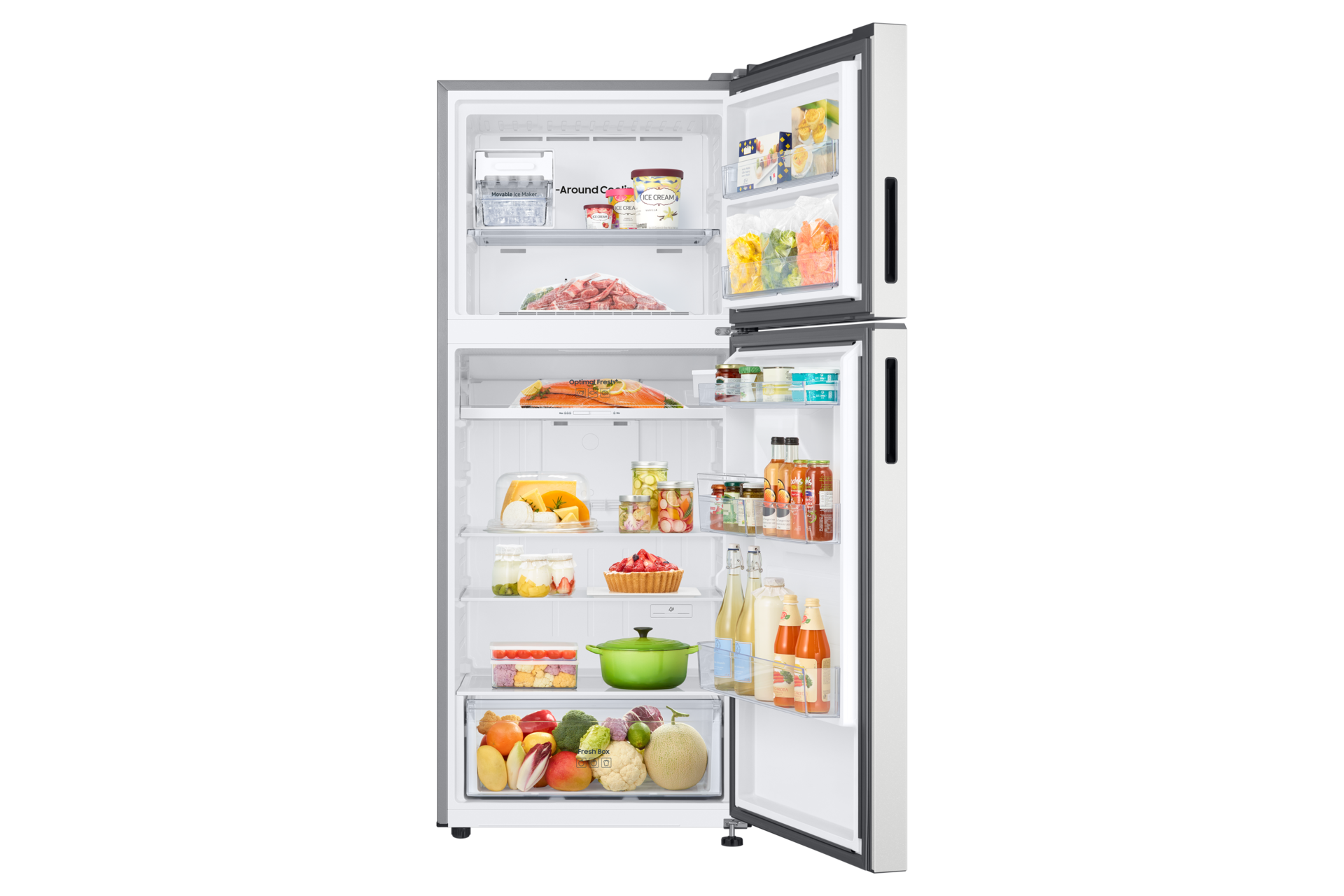 front-open-with-food Cotta White