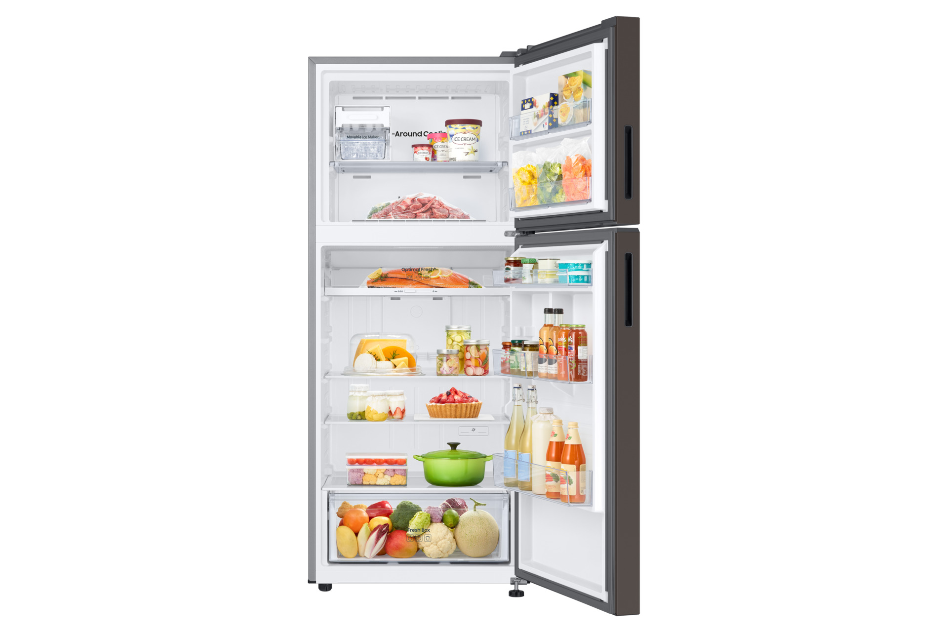 front-open-with-food Cotta Charcoal