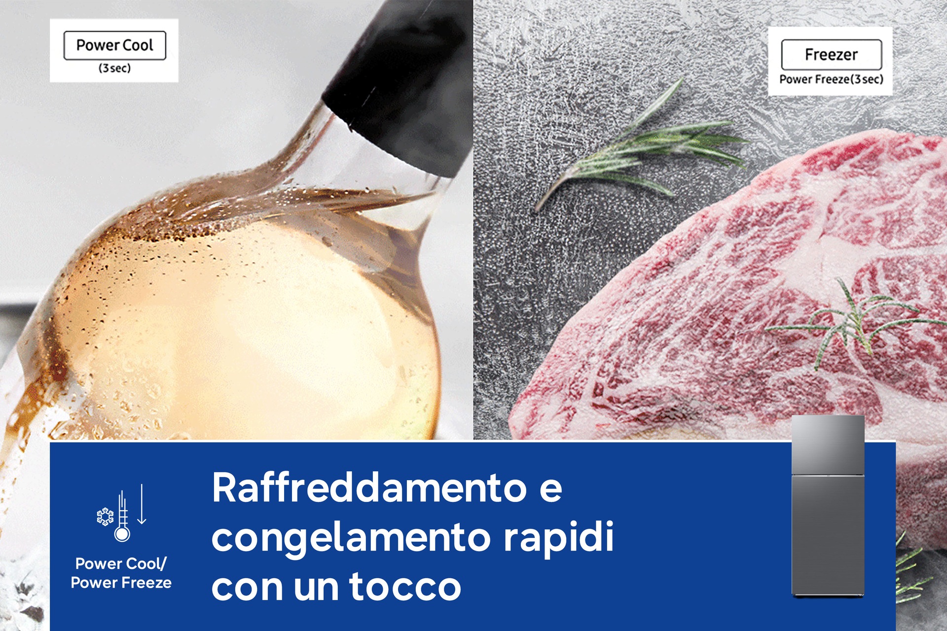 Frigorifero Doppia Porta Samsung EcoFlex AI 415L RT42CG6644S9ES Refined Inox