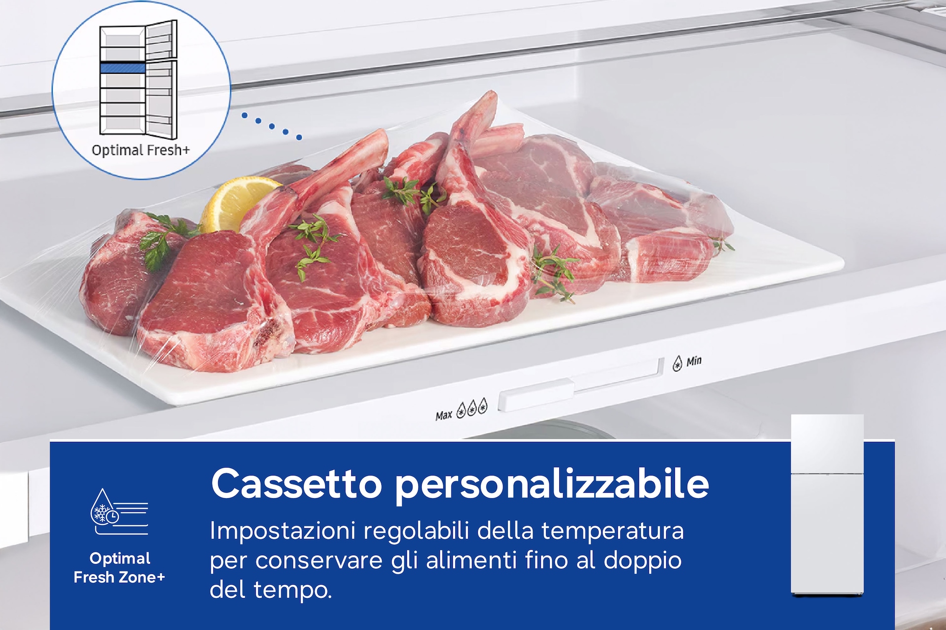 RT6300C Top Mount Freezer Refrigerators with SmartThings AI Energy Mode White