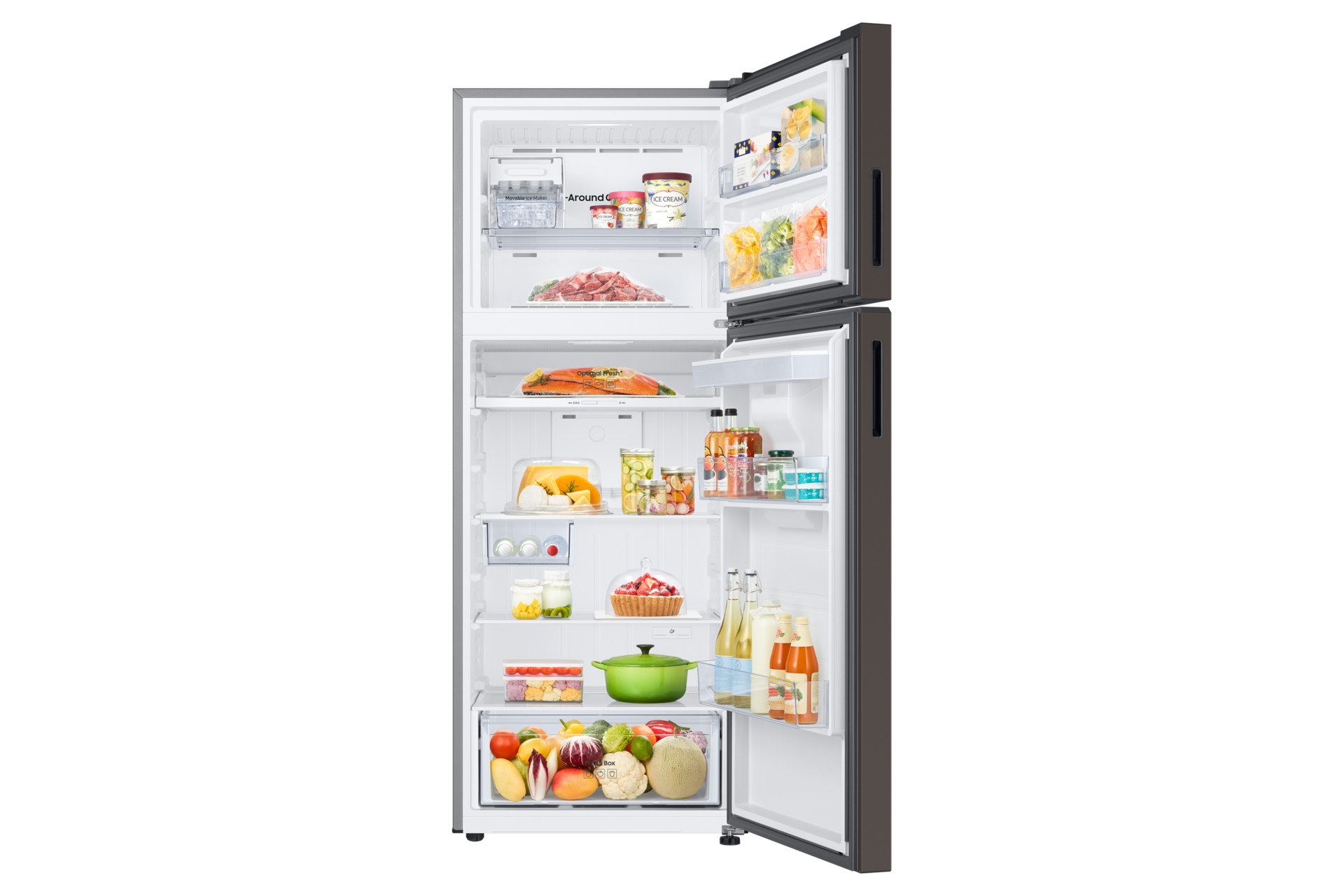 front-open-with-food Cotta Charcoal