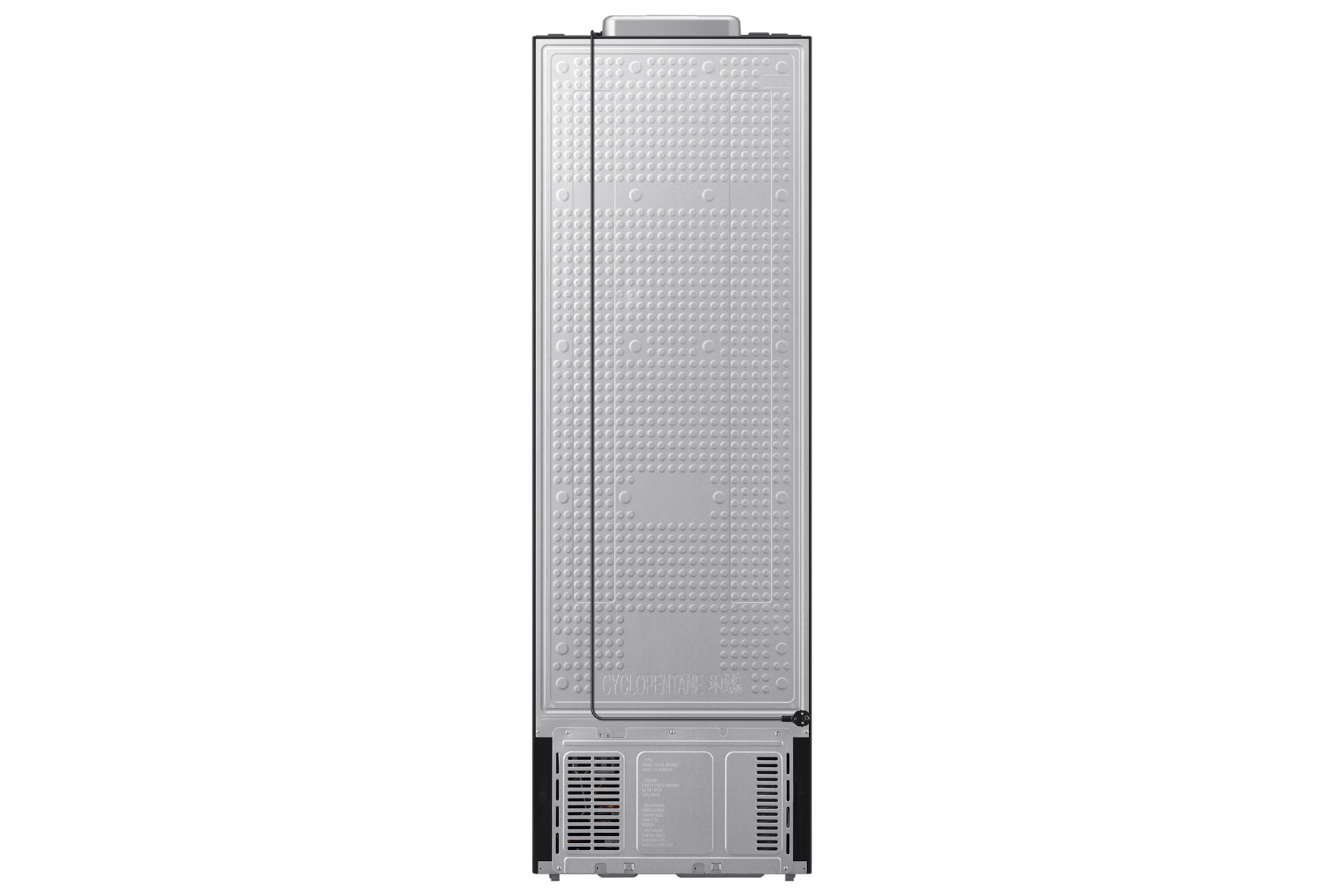 Freezer Monoporta Samsung Serie Bespoke AI 323L RZ70H32HDFEF Back Black 