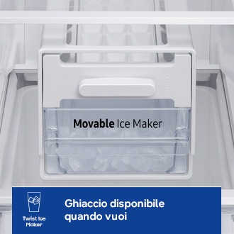 Freezer Monoporta Samsung Serie Bespoke AI 323L RZ70H32HDTEF Silver