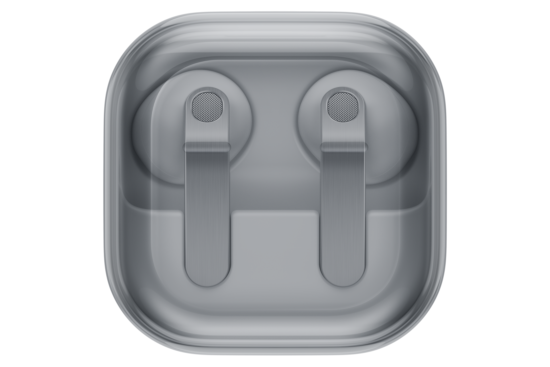 Galaxy Buds4 Case-Closed White 