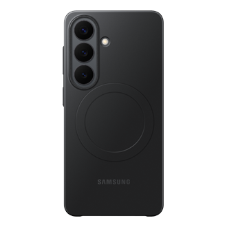 Galaxy S26 Slim Magnet Case Front Black 