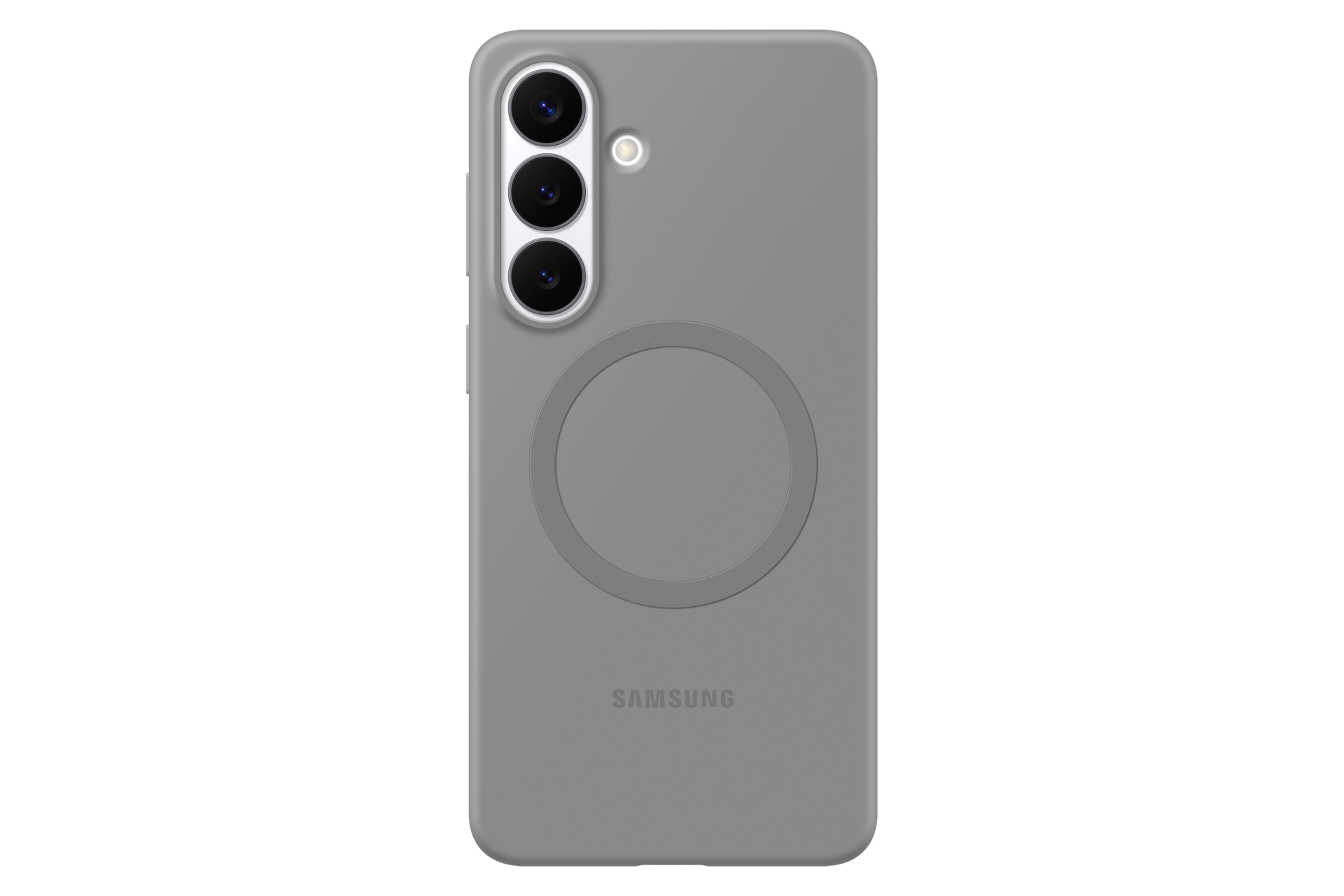 Samsung Galaxy S26+ Silicone Magnet Case, Gray