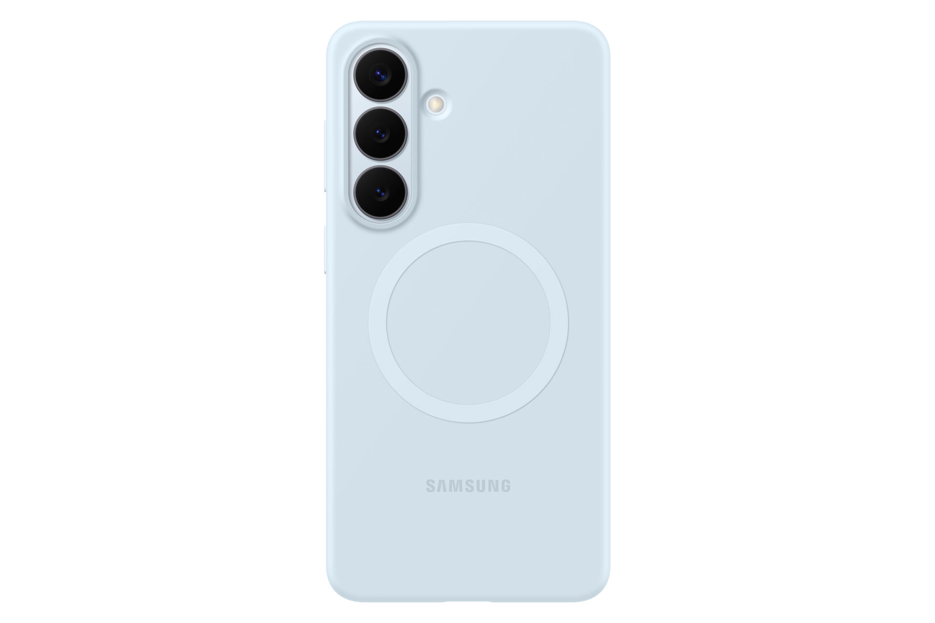 Samsung Galaxy S26+ Silicone Magnet Case, Light Blue