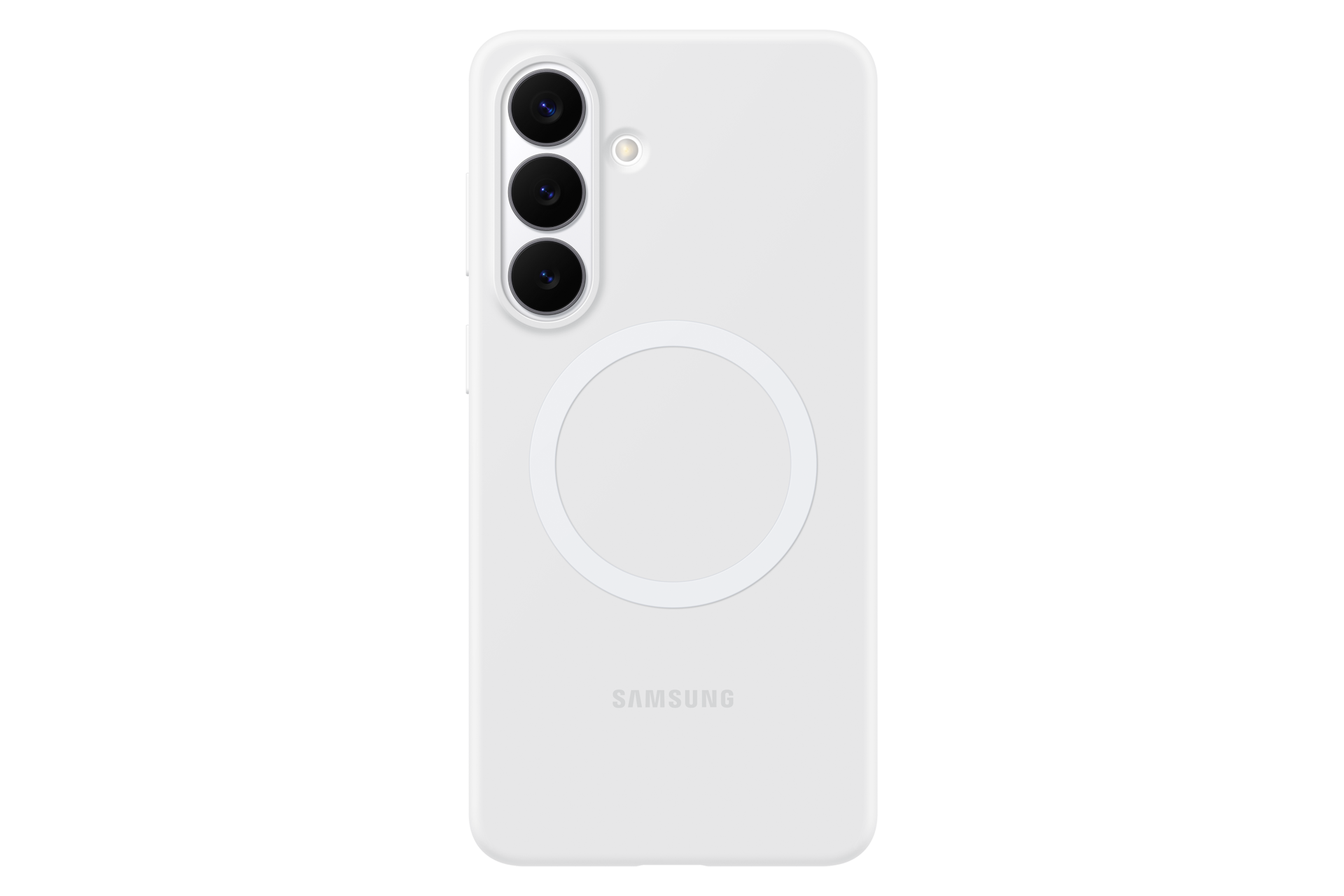 Samsung Galaxy S26+ Silicone Magnet Case, White
