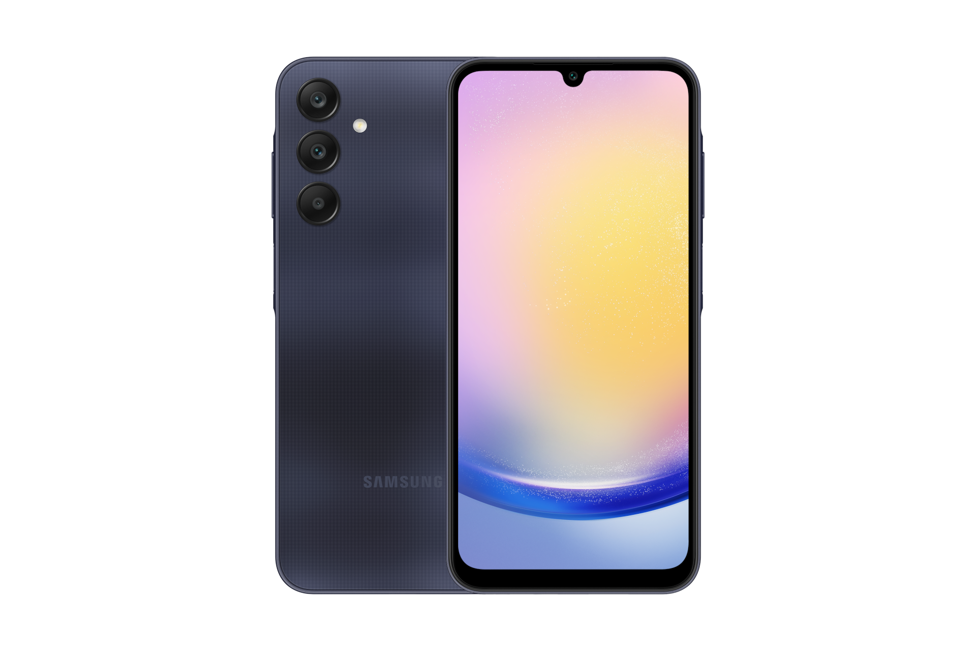 Samsung Galaxy A25 5G, Blue(Fabric)/Black
