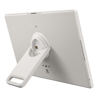 27" The Movingstyle LSM7F QHD Touch Interaction Movable Screen (2025) Back-R-Pers-Kick-Stand White The Movingstyle