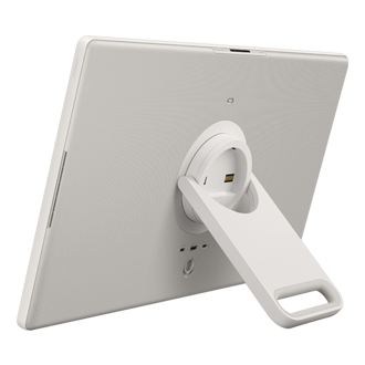 27" The Movingstyle LSM7F QHD Touch Interaction Movable Screen (2025) Back-L-Pers-Kick-Stand White The Movingstyle