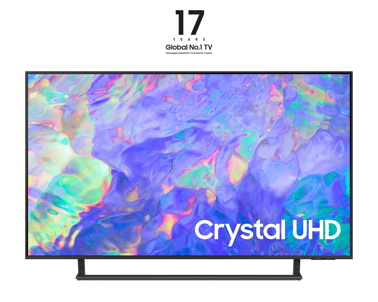 Samsung Crystal UHD 4K CU8570 2023, Titanium Gray
