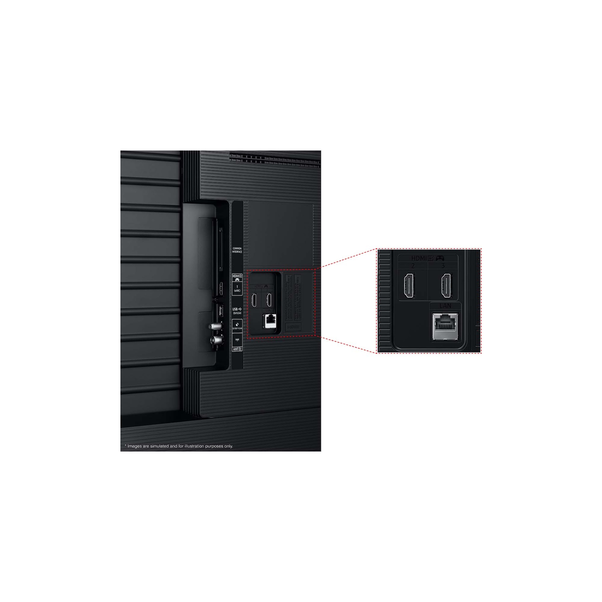 55" Mini LED M80H 4K Vision AI Smart TV (2026) Titanium Black