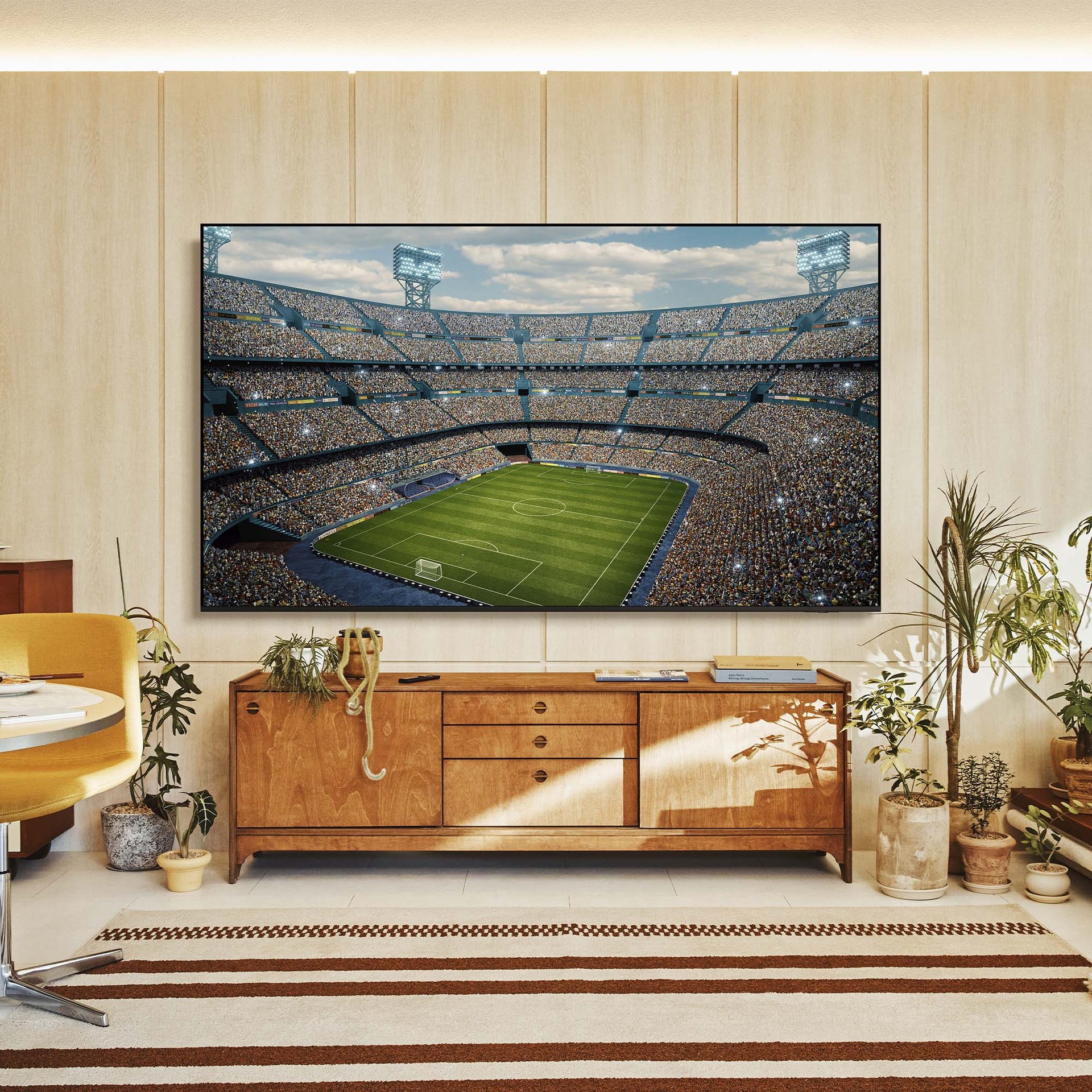 55" Crystal UHD U8090F 4K Vision AI Smart TV (2025) Black