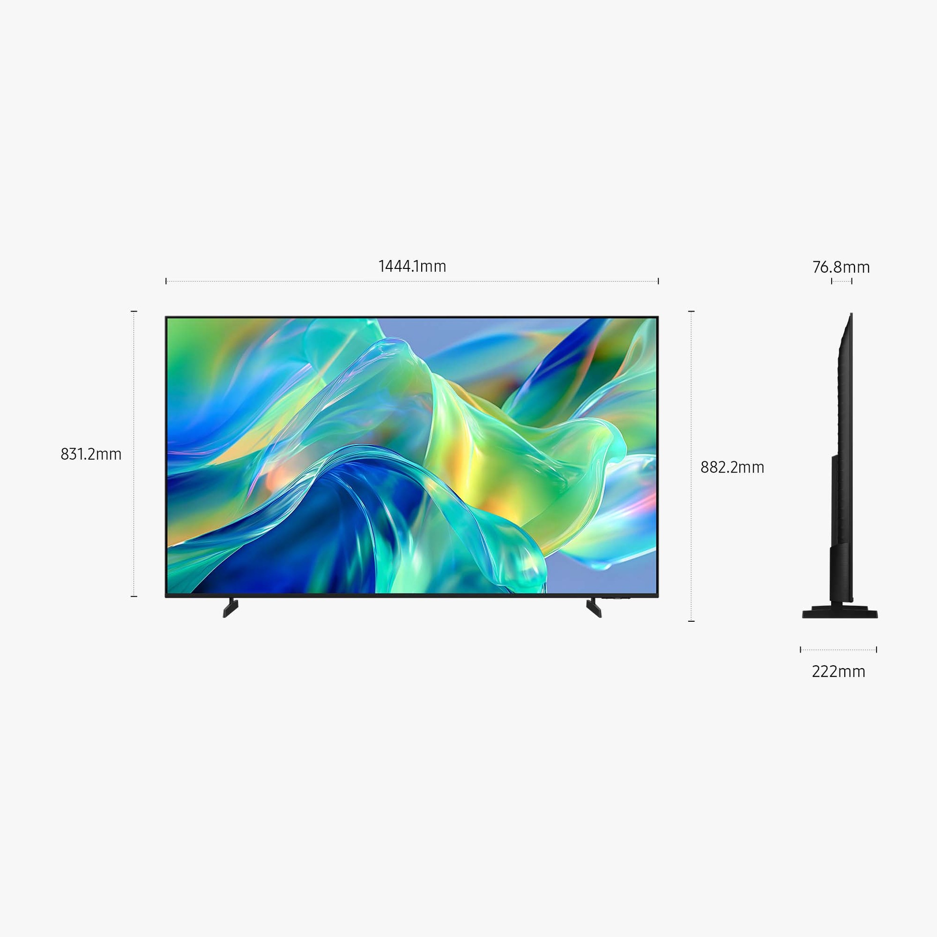 65" Mini LED M1EH 4K Vision AI Smart TV (2026) Black