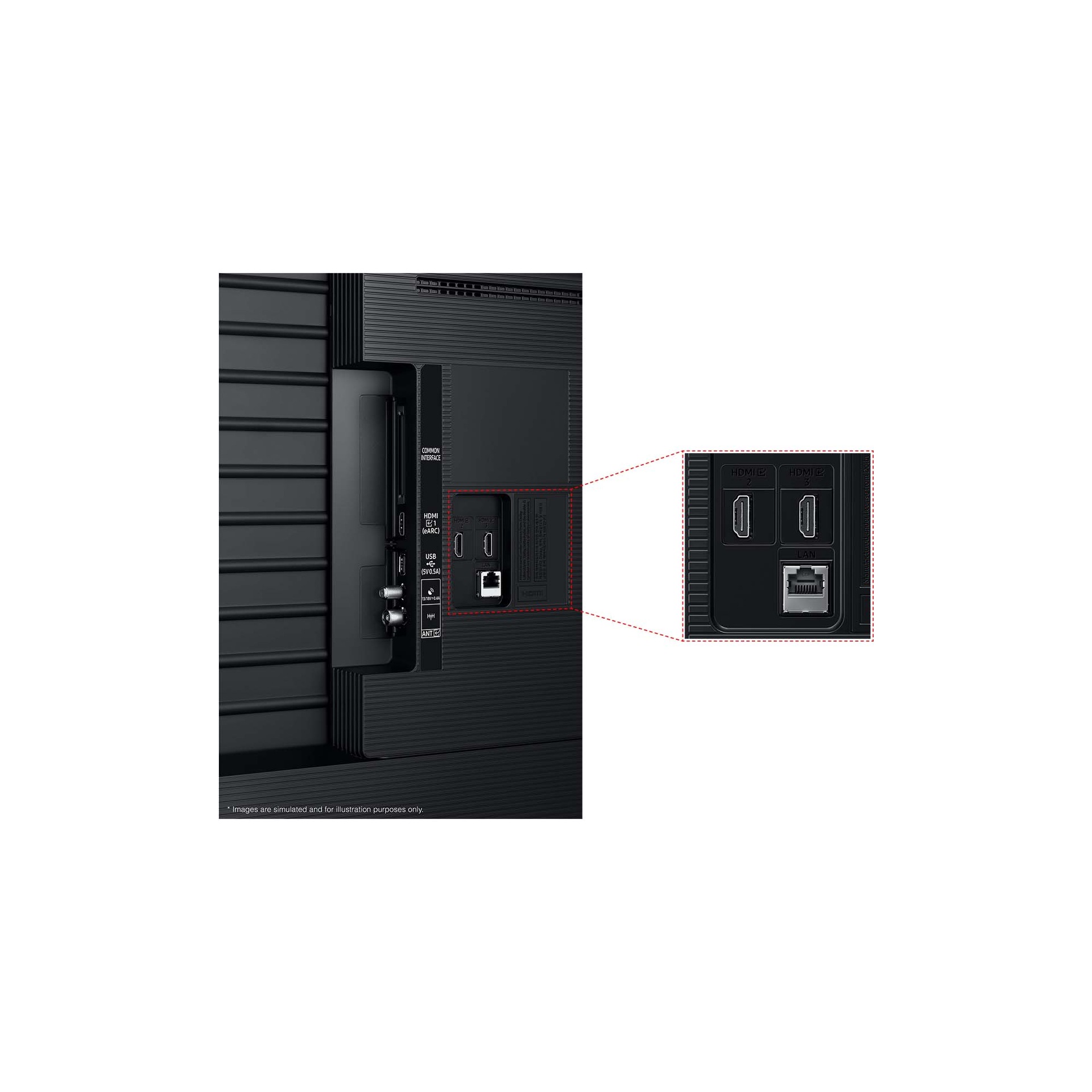 75" Mini LED M72H 4K Vision AI Smart TV (2026) Titanium Black