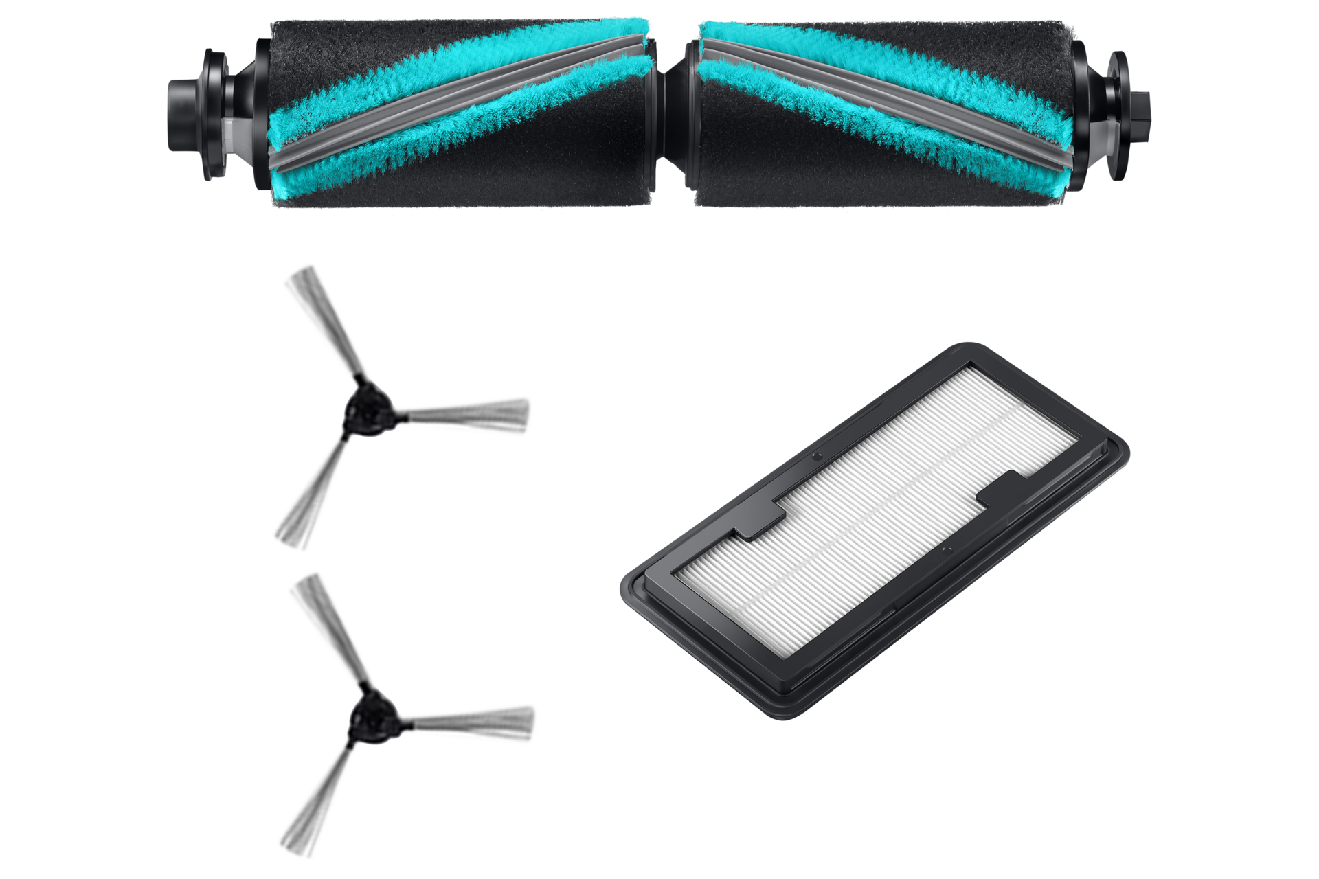 Samsung Kit spazzola e filtro compatibile con Jetbot+ VCA-RAK80, Black