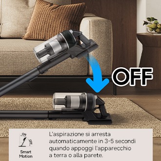 Aspirapolvere senza filo Samsung Jet 95S Complete Extra 280W VS70H28GEK Satin Black