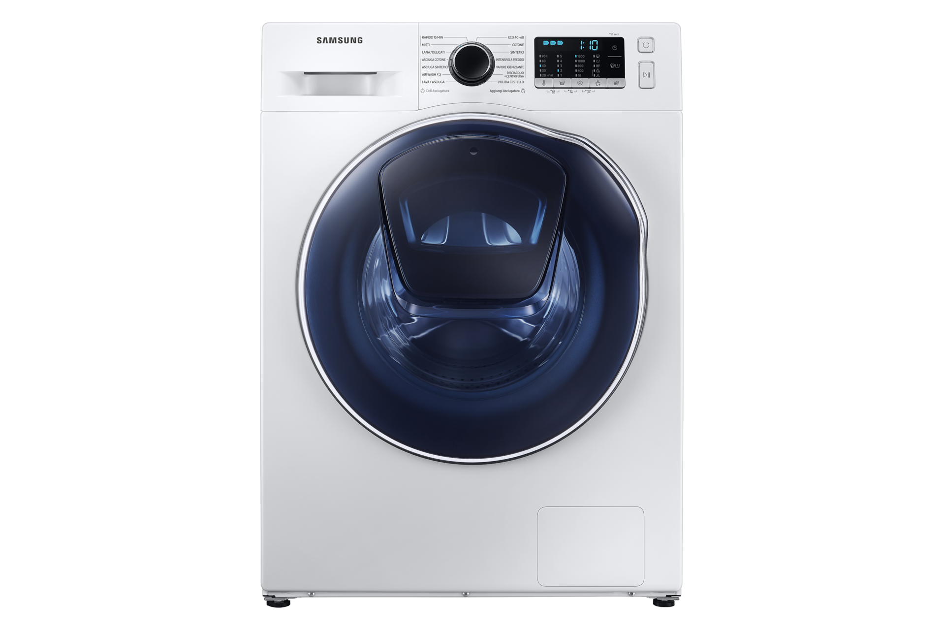 Lavasciuga AddWash™ Slim WD8NK52E0ZW 8kg white