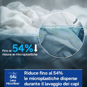 Lavasciuga Samsung Crystal Clean 9/6Kg WD90HG5U34BEET ‎ ‎ ‎ Bianco
