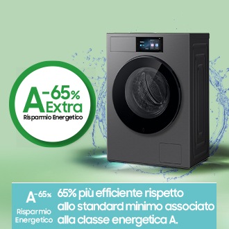 Lavatrice Samsung Bespoke AI Laundry 9kg WF90H09C4ST2 Gray