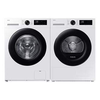 Laundry WW5000F with SmartThings AI Energy mode and Grade A Energy Efficiency Front-Pair White 