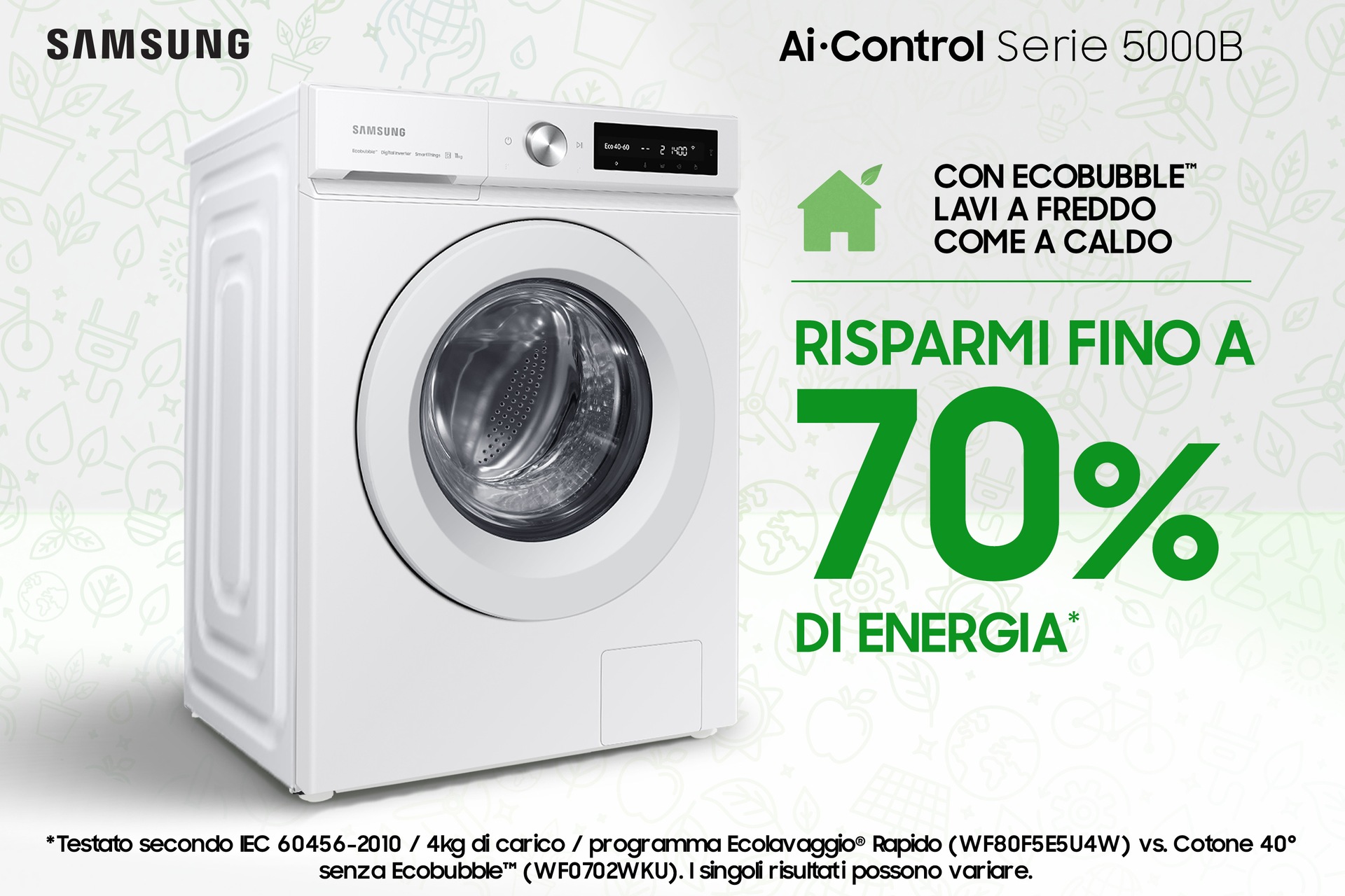 WW11BB504DTWS3 lavatrice