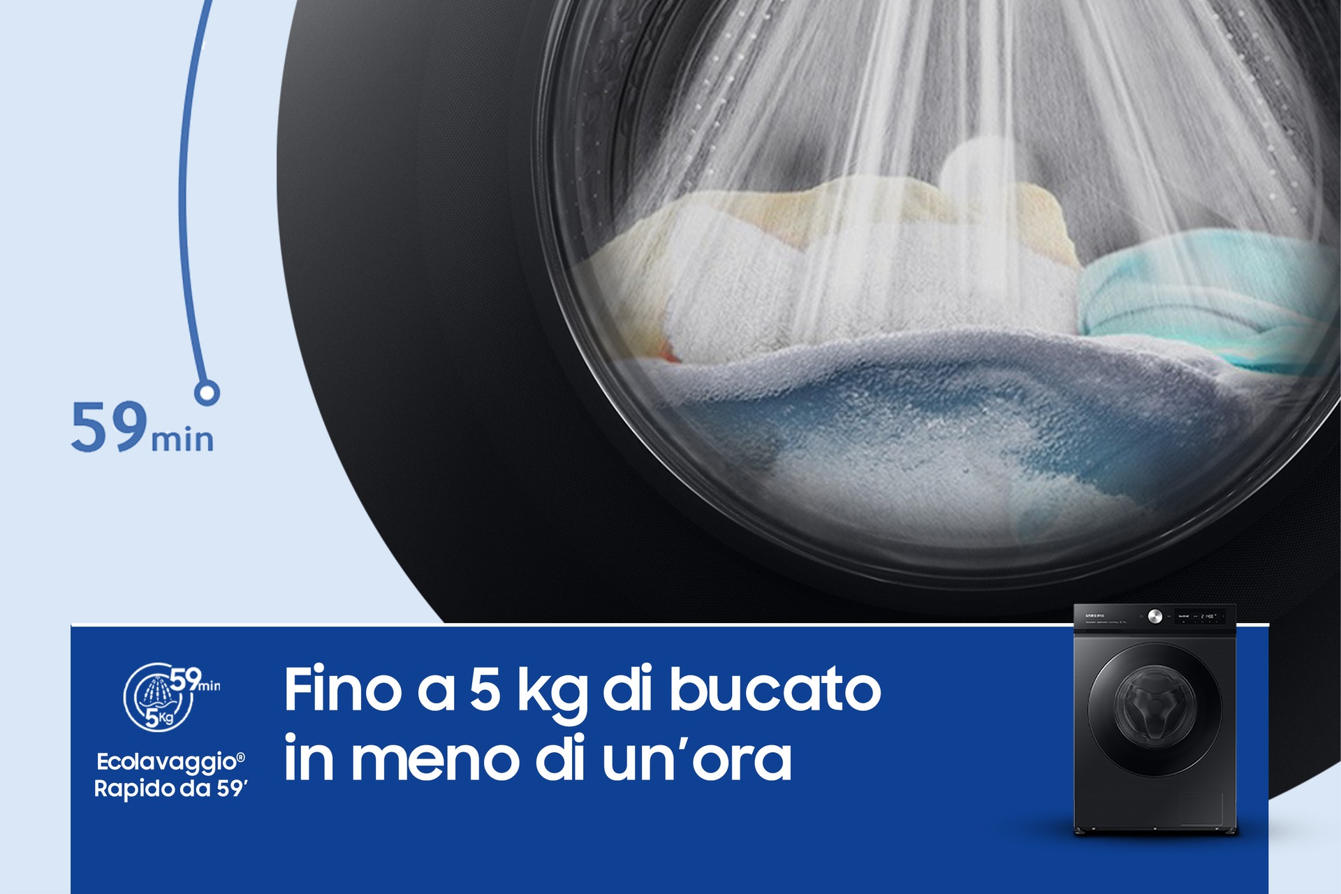 WW11BB744DGBS3 lavatrice