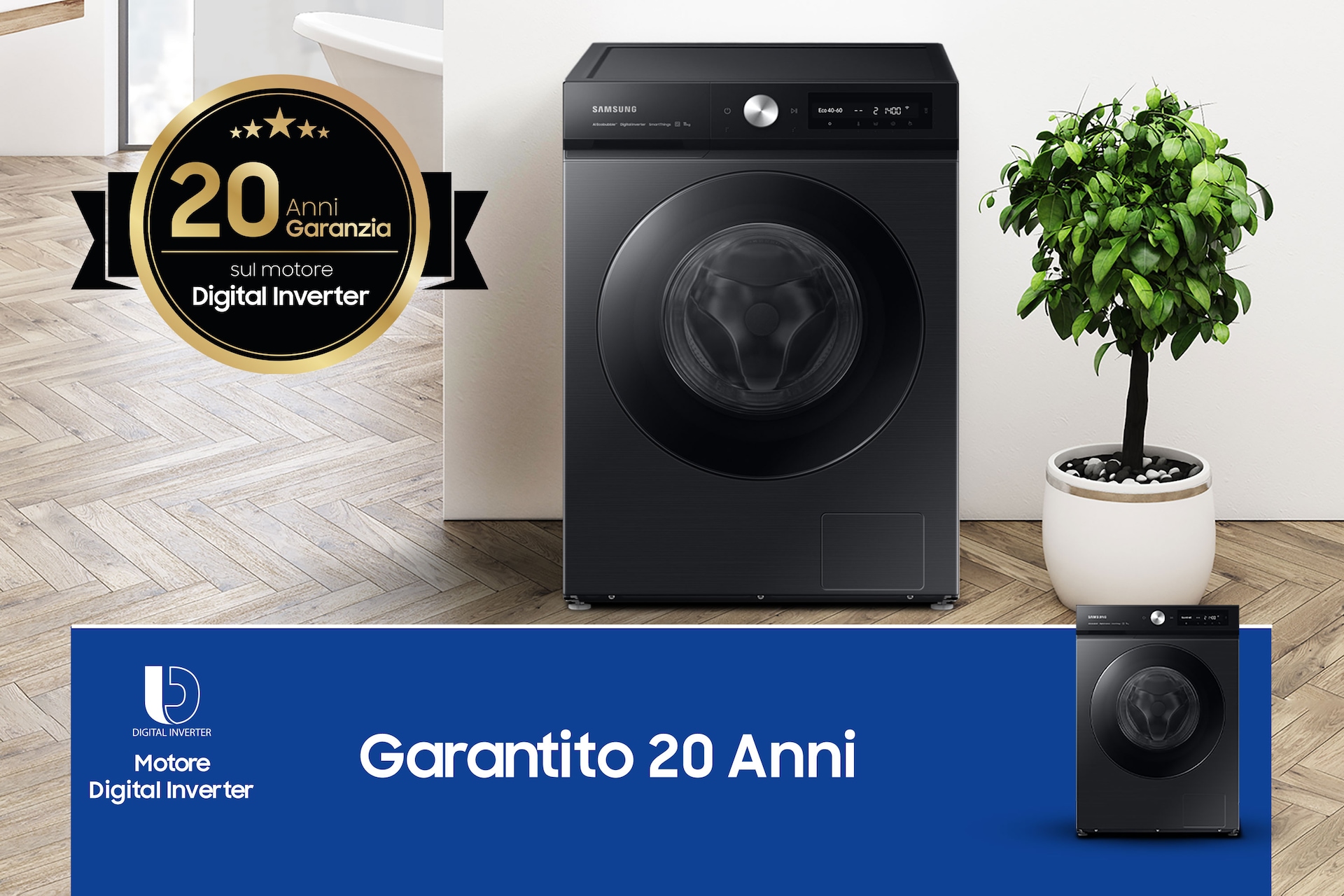 WW11BB744DGBS3 lavatrice