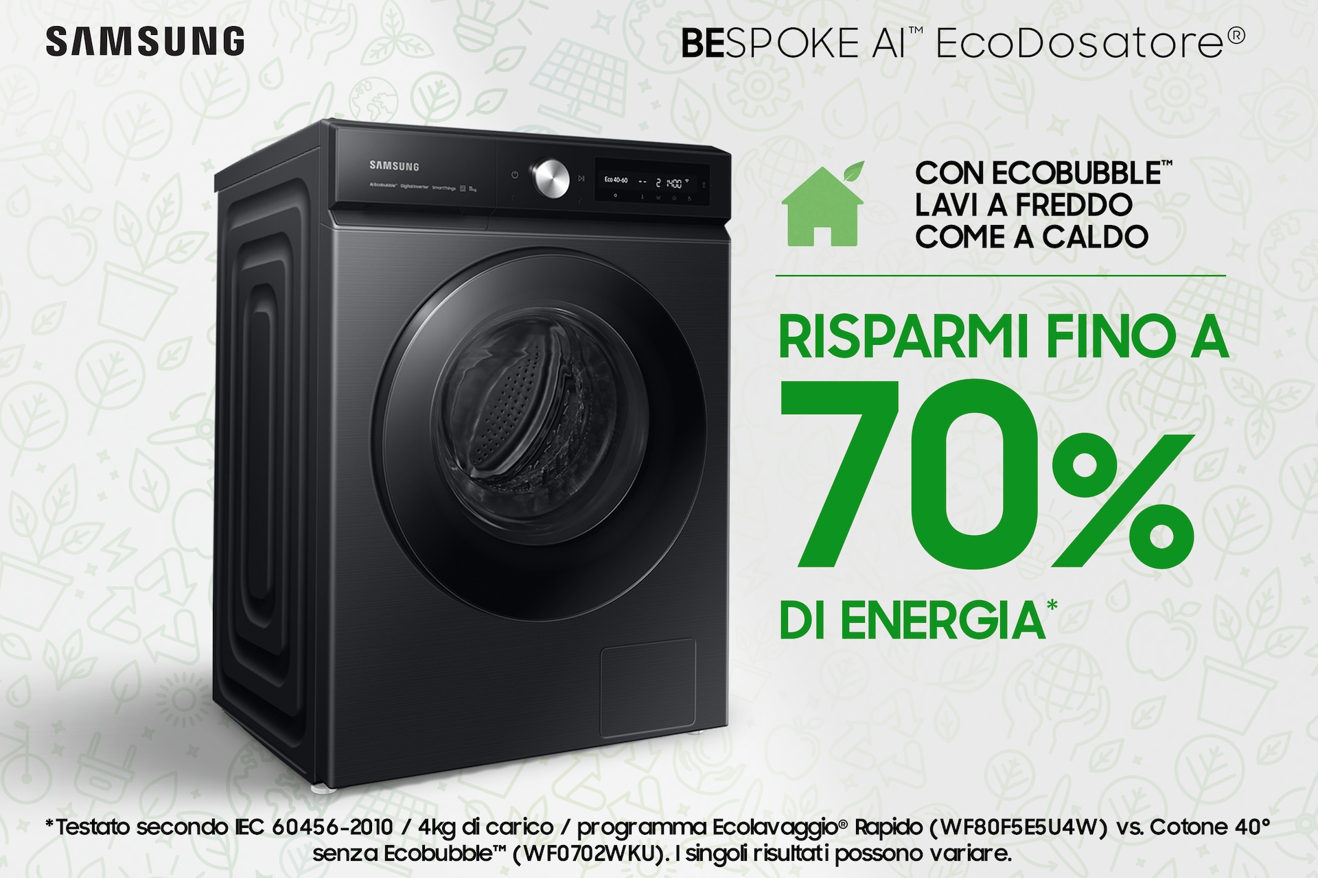 WW11BB744DGBS3 lavatrice