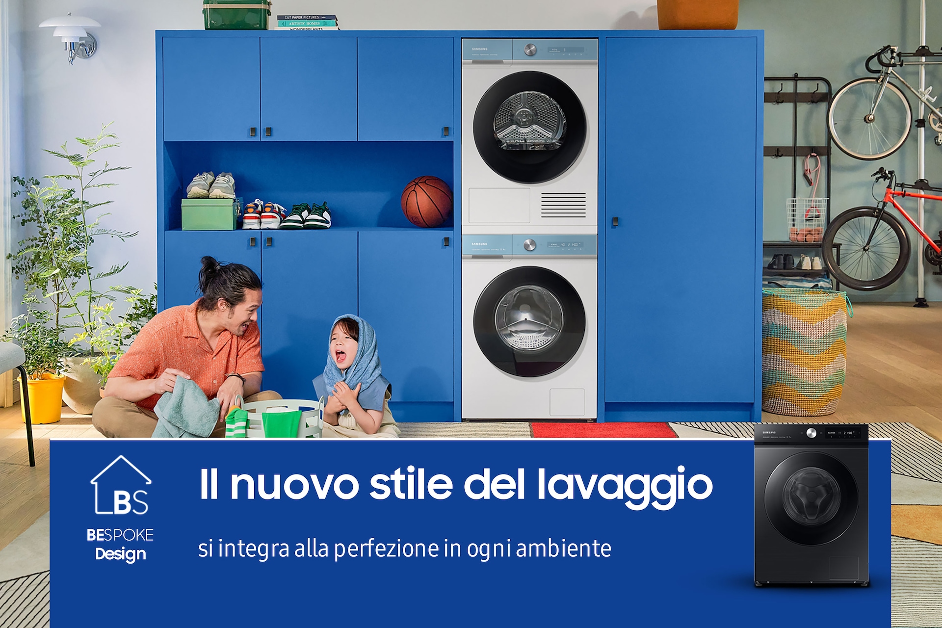 WW11BB744DGBS3 lavatrice